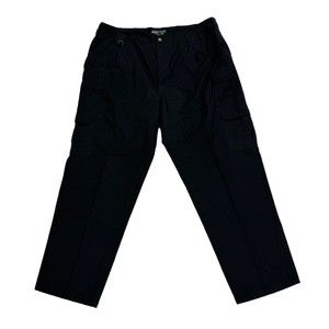 511 Tactical Pants Mens 40x31 Black Cargo Utility Double Knee Style 74273
